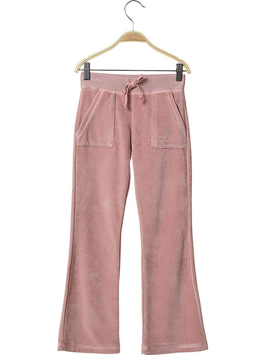 Kids Sweatpants With Jacket Pink