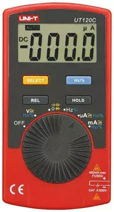 Uni-T Digitales Multimeter Herrenuhren mit AC / DC / Widerstandsmessung UT120C
