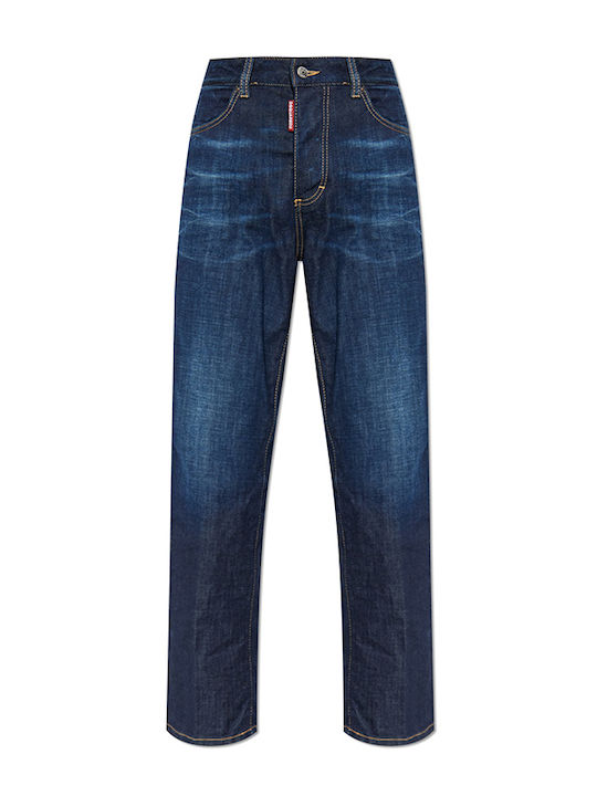 Boston Hoch tailliert Damenjeans Blue