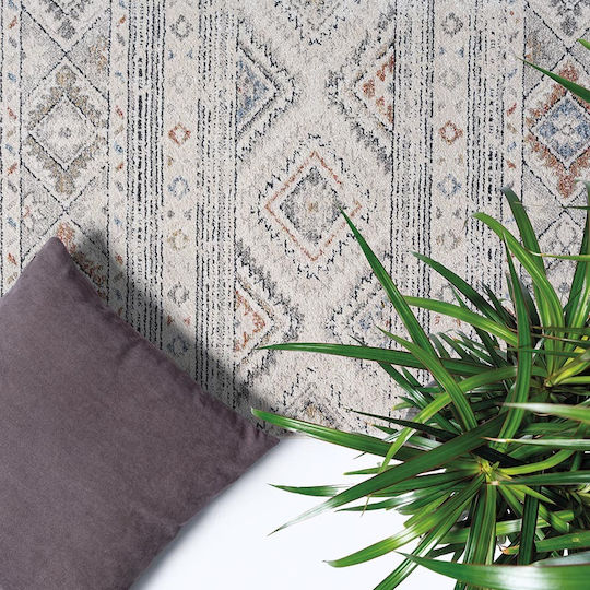 Newplan Lotus 37914 Сет Съвременни Спалня килими Grey Multicolour 5-80-LTS-37914-SET067(2x150,1x200) 3бр