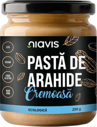 Niavis Produs organic Unt de arahide Fin 250gr