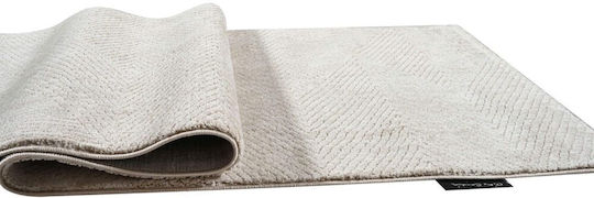 Pierre Cardin Modern Bedroom Rugs Set Cream 9999991329805 3pcs