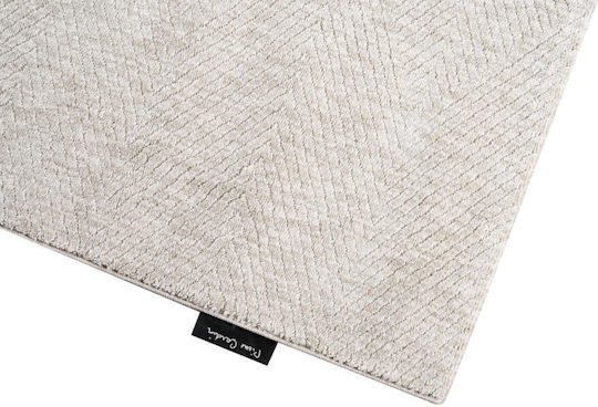 Pierre Cardin Modern Bedroom Rugs Set Cream 9999991329805 3pcs