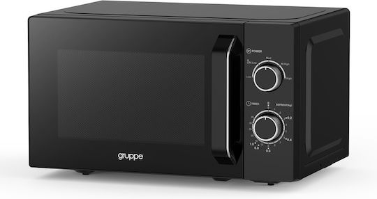 Gruppe Microwave Oven with Grill 20lt Black