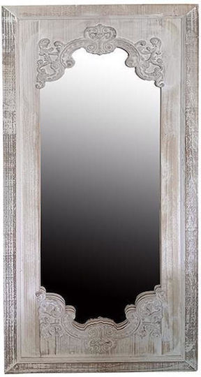 751-10010 Wandspiegel Rechteckig Beiges 135x60cm 751-10010 Wandspiegel Rechteckig Beiges 135x60cm
