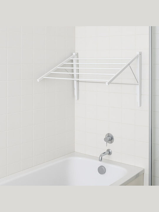 Next Folding Wall Stainless Steel Clothes Drying Rack with 4.5m Hanging Length