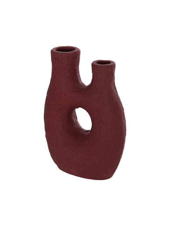 HomeMarkt Decorative Vase Namentis Brown 27x13.5x37cm