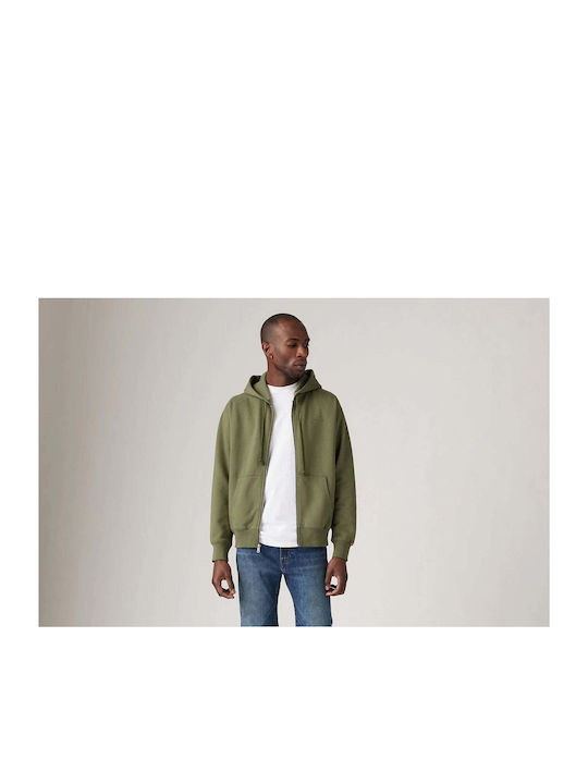Sweatshirt with Hood Green