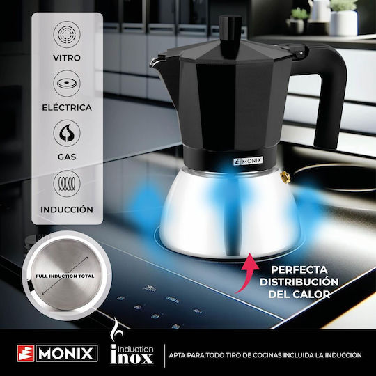 Monix Μπρίκι Espresso Μαύρο
