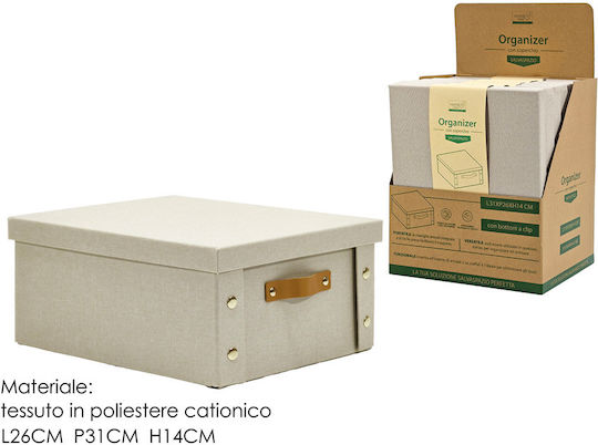 ArteLibre Stoff Aufbewahrungsbox mit Deckel