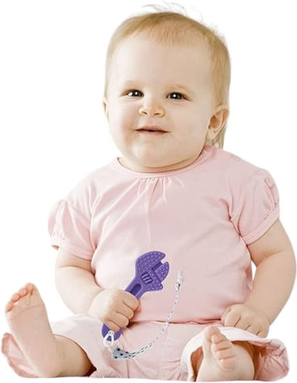 Queen Mother Little Craftsman Silicone Teething Teether 4 Pieces
