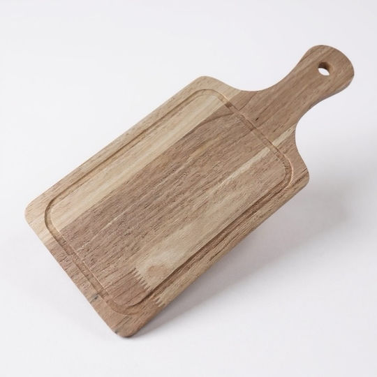 Επιφάνεια Κοπής για Ψωμί Ξύλινη 33x14cm