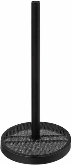 5Five Metallic Paper Towel Holder Black 16x16x33cm 189681