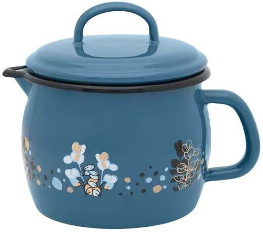 Μπρίκι Εμαγιέ σε Μπλε Χρώμα 1300ml