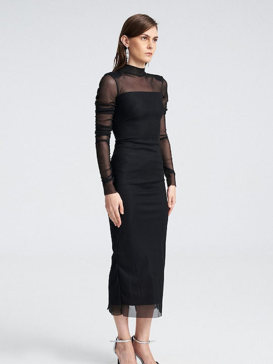 Renastere Rochie De Seară Neagră Renastere Rochie De Seară Neagră