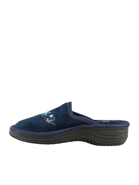 Winter Women's Slippers Blue