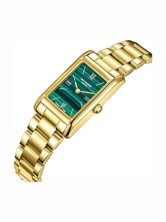 Lee Cooper Women's Watch with Gold Metal Bracelet