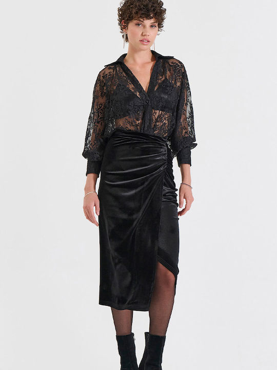 Midi Skirt Black