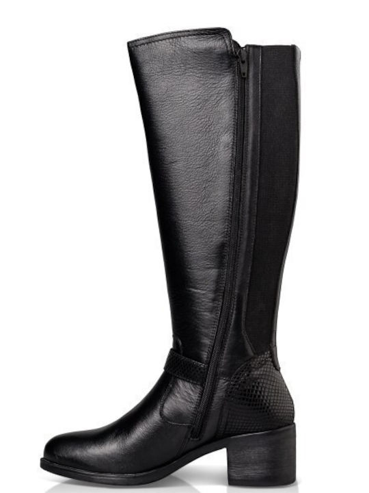Leather Women's Boots Black