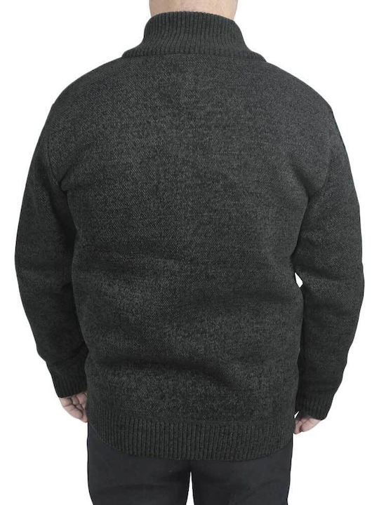 Ανδρική Ζακέτα Fleece Anthracite