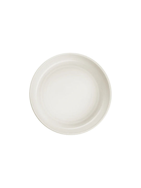 ASA Selection Serving Bowl Round Ceramic White