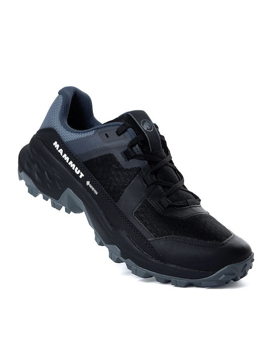 Mammut Men's Hiking Shoes Waterproof with Gore-Tex Membrane Black