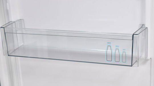 Sharp Fridge-Freezer 331lt Total NoFrost H186xW60xD65cm Inox SJ-NBA21DMXPE