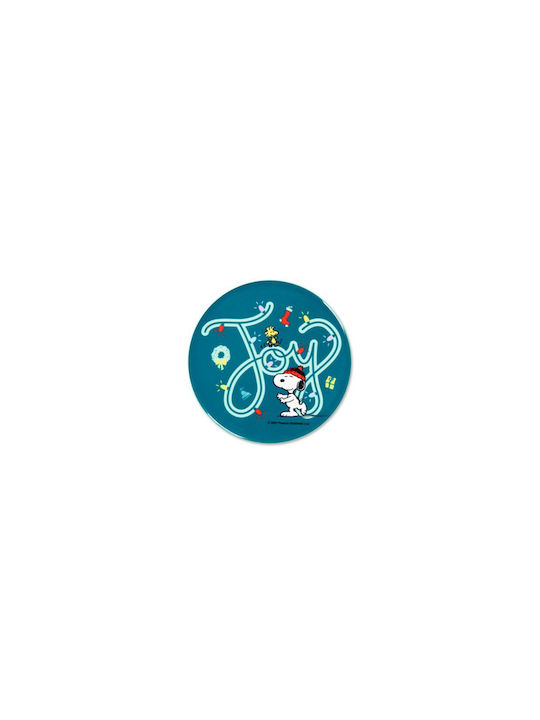 Excelsa Ornament de masă de Crăciun Coaster Ceramic Multicolor D10.5cm.