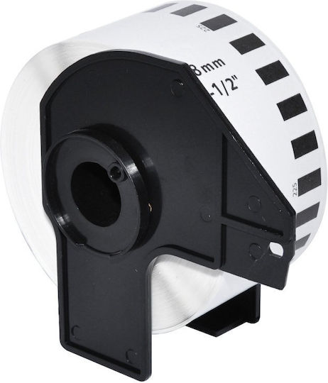Makki Label Maker Tape in White Colour Compatible with Brother DK