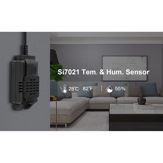 GloboStar Temperature and Humidity Sensor Jack with Cable 0.5m