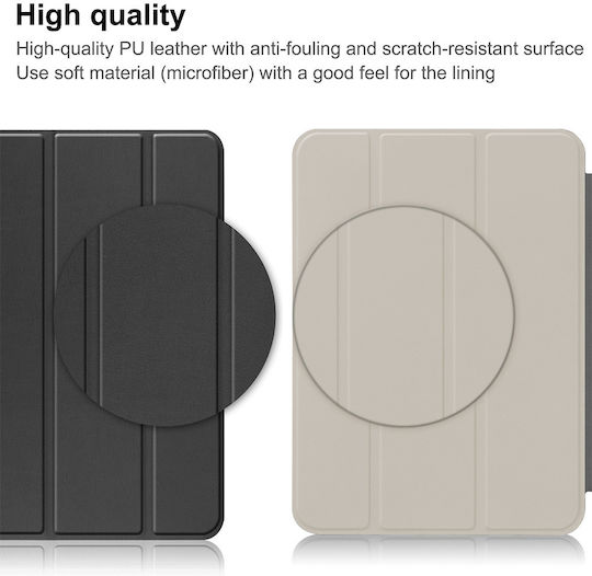 Husă Samsung Galaxy Tab S10 Lite Fe 10.9" 2025 Suport S Pen Eco Piele Smart Cover – Negru