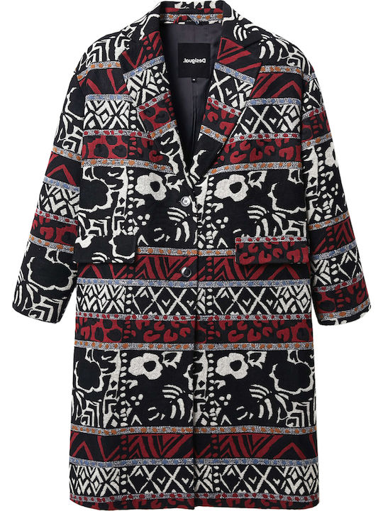 Women's Coat Oversized with Buttons