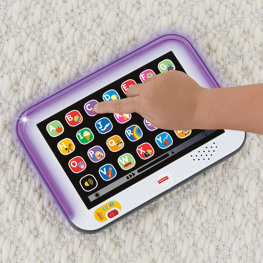 Fisher Price Laptop-Tablet Educațional Pentru Bebeluși Cu Muzică și Sunete Pentru 12+ Luni