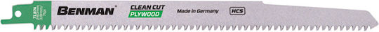 Clean Cut Plywood Blade 1 Piece Benman 71834