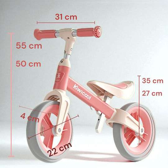 Bicicletă Fără Pedale Roz