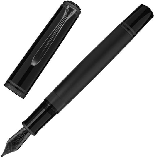 Pelikan Souveran Fountain Pen Medium Black with Black Ink