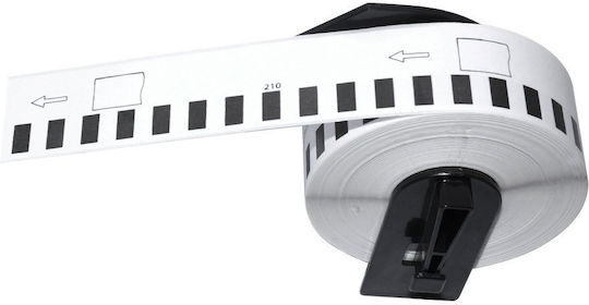 Label Tape Brother Dk-22210 Printer Replacement Makki Black On White 29mm Width 30.48m Length