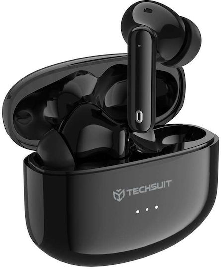 Techsuit CW1 In-ear Bluetooth Handsfree Căști Negru