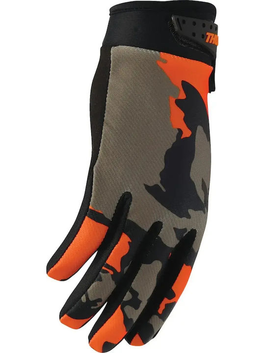 Thor Launchmode Мъжки Motocross ръкавици Hunter Orange/black