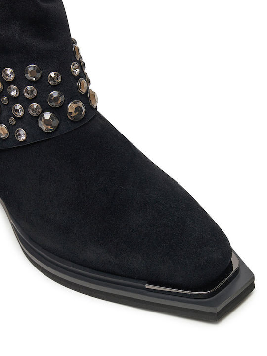 Stiefeletten Damen Schwarz