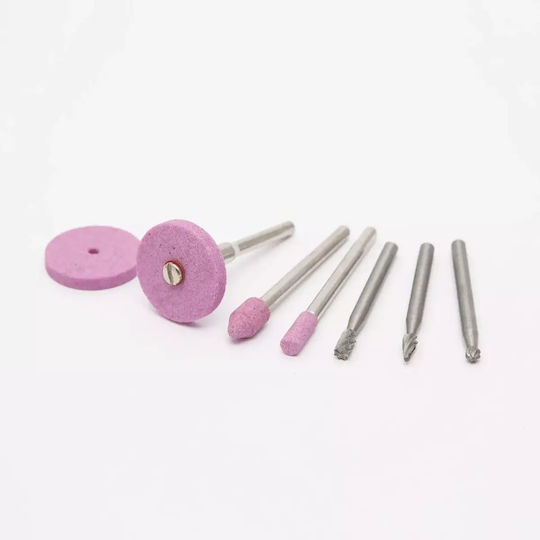 Handy 00814 Schleifsteine mit Schaft 3.1mm 8 Stück