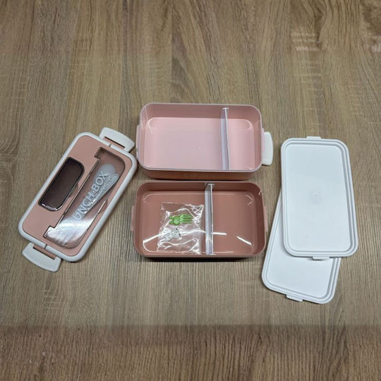 abo Set de mâncare pentru copii din plastic 0.12lt Roz