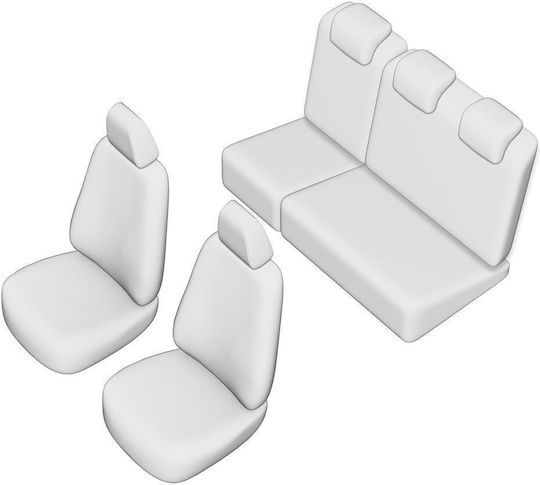 Set Huse Scaune Suzuki Sx 4 2007-2013 Bancă Fractionată Spate Forma L Tetieră Umbrella 02339