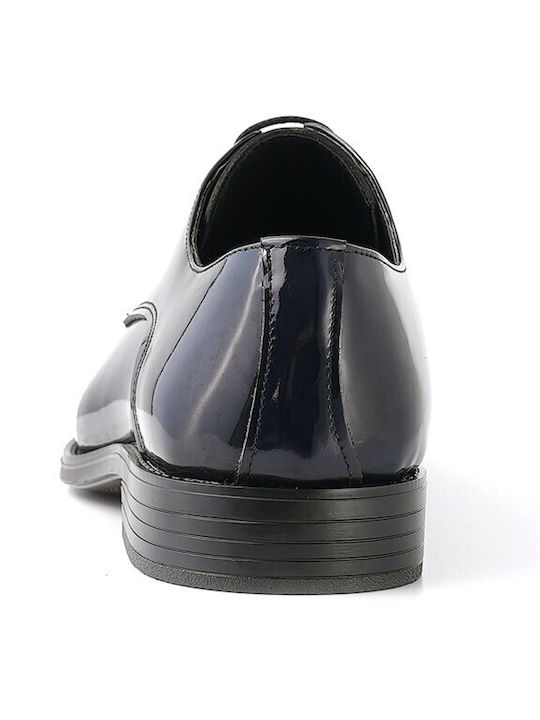 Men's Leather Dress Shoes Blue