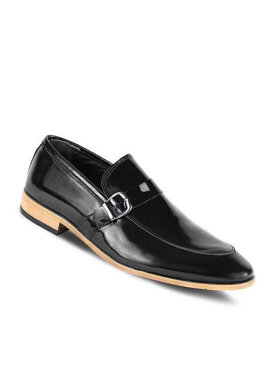 Leder Herrenschuhe Schwarz