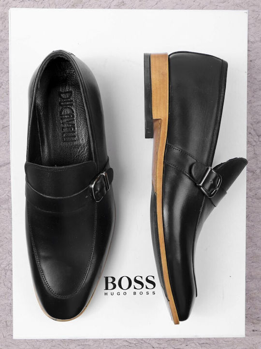 Leder Herrenschuhe Schwarz
