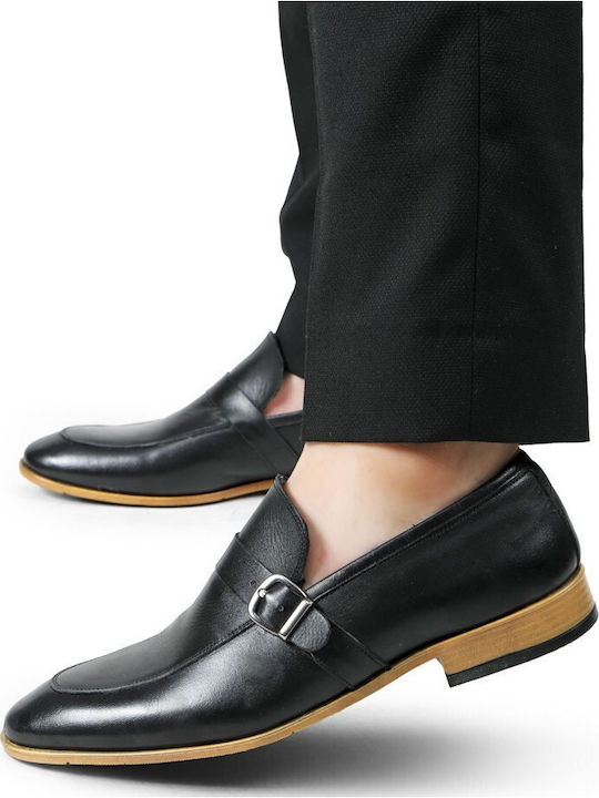 Leder Herrenschuhe Schwarz
