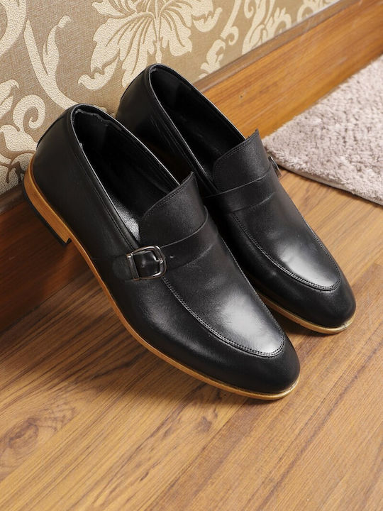 Leder Herrenschuhe Schwarz