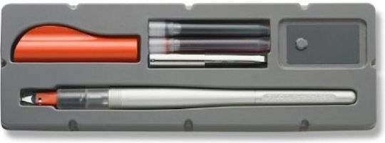 Pilot Πένα Καλλιγραφίας Fine 1.5mm Πορτοκαλί με Πορτοκαλί Μελάνι