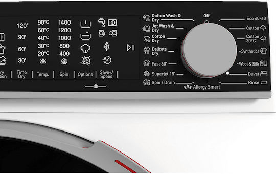 Sharp Washer Dryer 9kg/6kg Steam 1400 Rounds